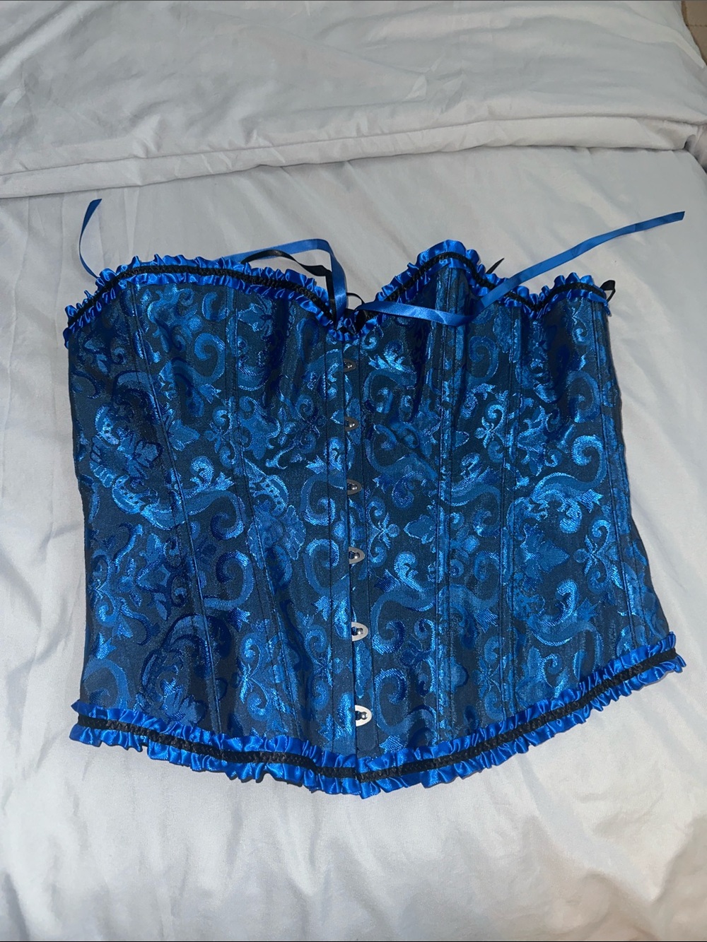 Amazon women’s XL blue corset